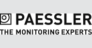 Paessler Logo mit Claim ME blue